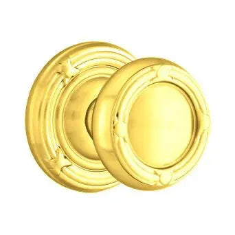 Emtek Ribbon and Reed Knob with Ribbon and Reed Rose by Emtek