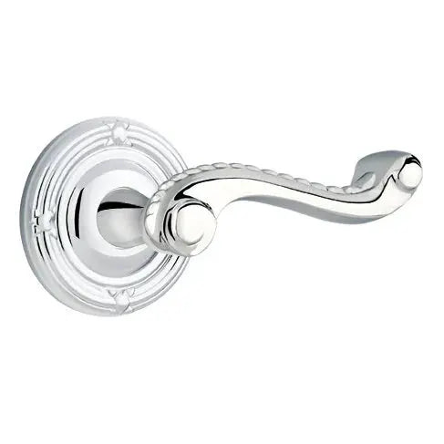 Emtek Rope Lever with Ribbon and Reed Rose by Emtek