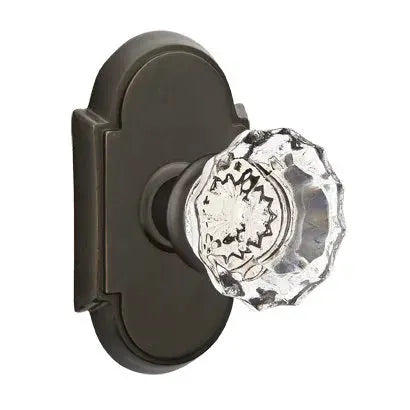 Emtek Astoria Door Knob with #8 Rose by Emtek