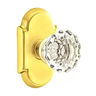 Emtek Astoria Door Knob with #8 Rose by Emtek