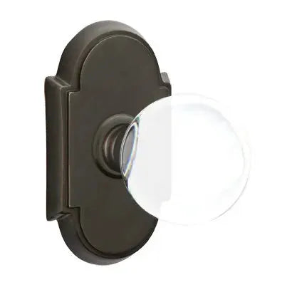 Emtek Bristol Door Knob with #8 Rose by Emtek