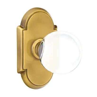 Emtek Bristol Door Knob with #8 Rose by Emtek