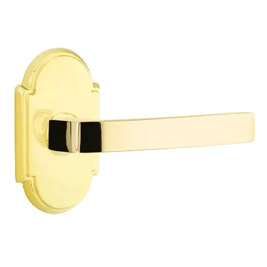 Emtek Breslin Lever with #8 Rose by Emtek