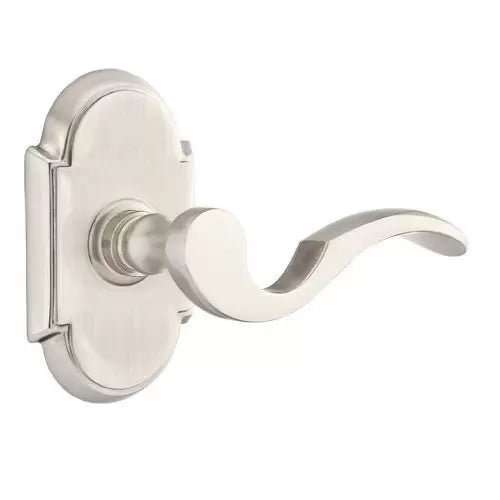Emtek Cortina Door Lever with #8 Rose by Emtek