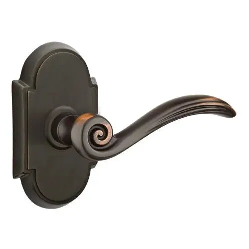 Emtek Elan Lever with #8 Rose by Emtek