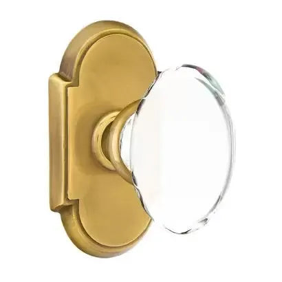 Emtek Hampton Door Knob with #8 Rose by Emtek