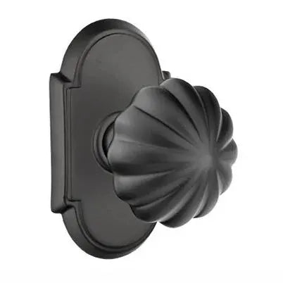 Emtek Melon Door Knob with #8 Rose by Emtek