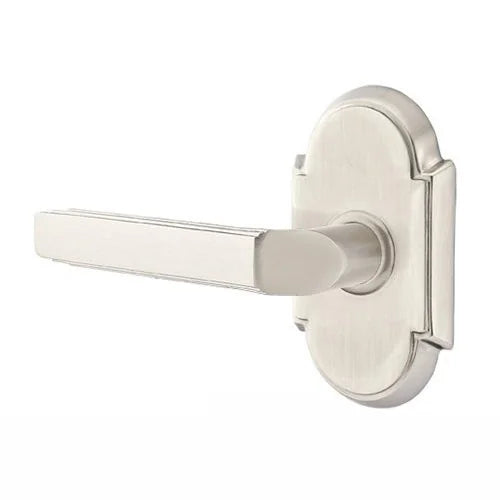 Emtek Milano Door Lever with #8 Rose by Emtek