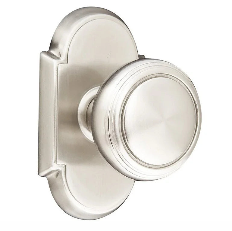 Emtek Norwich Door Knob with #8 Rose by Emtek