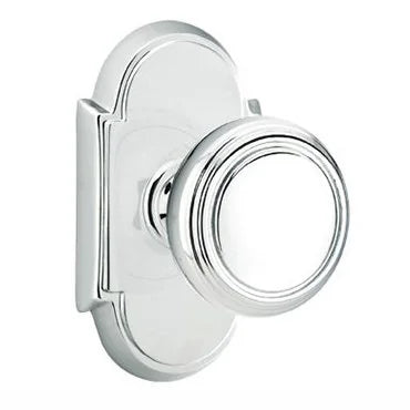 Emtek Norwich Door Knob with #8 Rose by Emtek