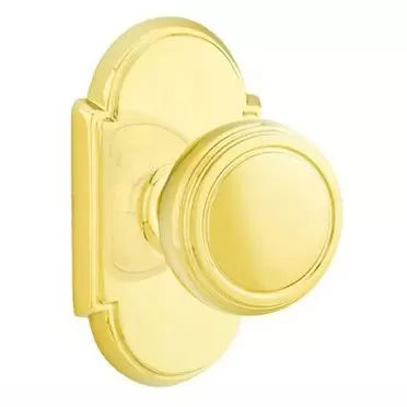 Emtek Norwich Door Knob with #8 Rose by Emtek