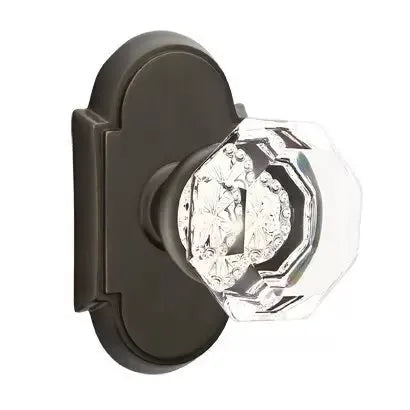 Emtek Old Town Door Knob with #8 Rose by Emtek