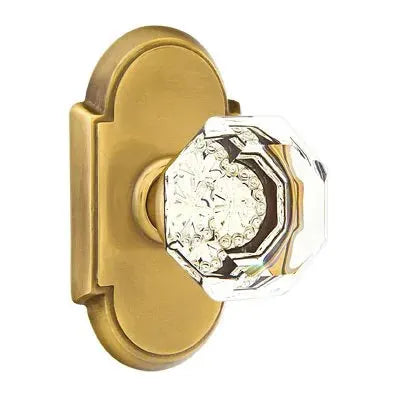 Emtek Old Town Door Knob with #8 Rose by Emtek