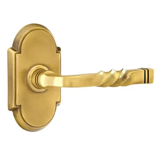 Emtek Sante Fe Lever with #8 Rose by Emtek