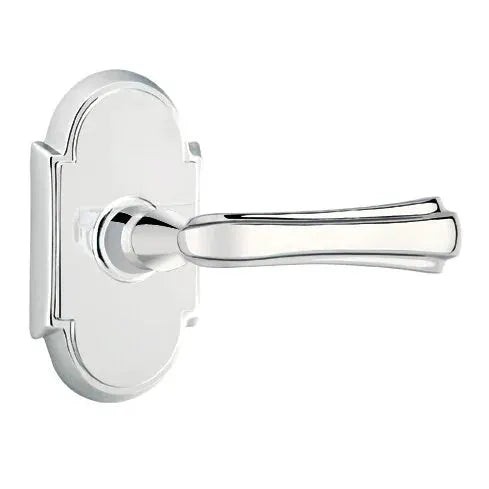 Emtek Wembley Lever with #8 Rose by Emtek