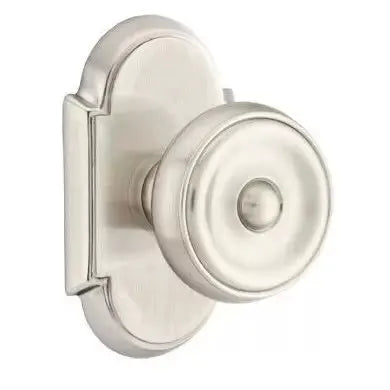 Emtek Waverly Door Knob with #8 Rose by Emtek
