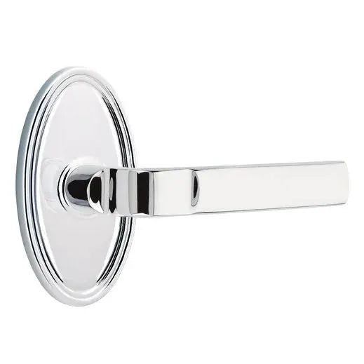 Emtek Aston Lever with Oval Rose by Emtek