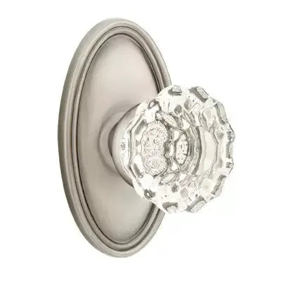 Emtek Astoria Door Knob with Oval Rose by Emtek