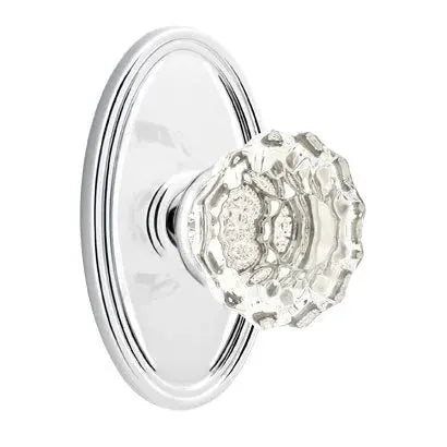 Emtek Astoria Door Knob with Oval Rose by Emtek
