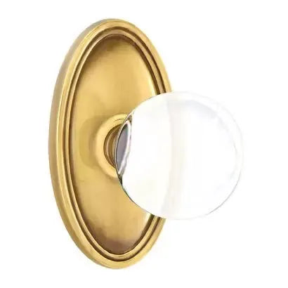 Emtek Bristol Door Knob with Oval Rose by Emtek