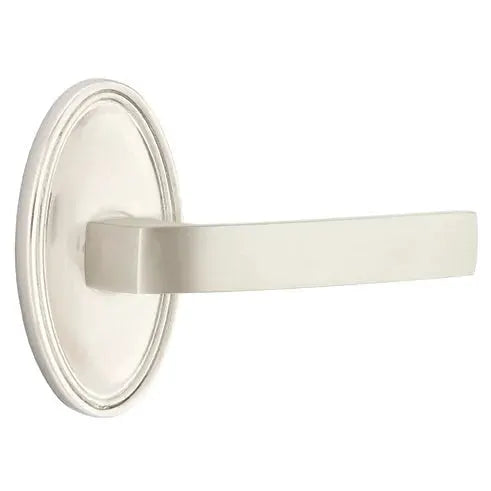Emtek Breslin Lever with Oval Rose by Emtek