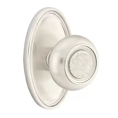 Emtek Belmont Knob with Oval Rose by Emtek