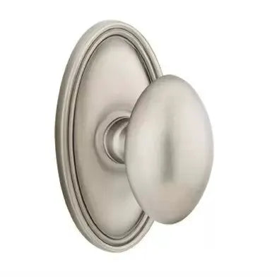 Emtek Egg Door Knob with Oval Rose by Emtek