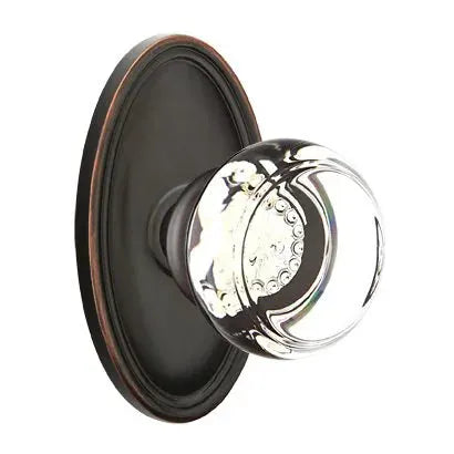 Emtek Georgetown Door Knob with Oval Rose by Emtek