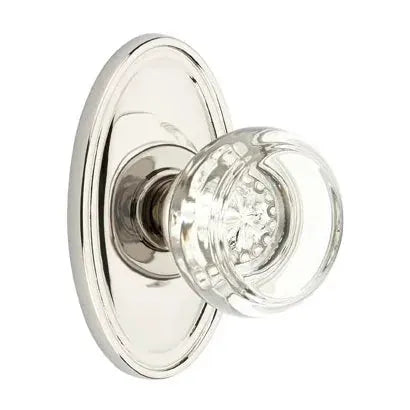 Emtek Georgetown Door Knob with Oval Rose by Emtek