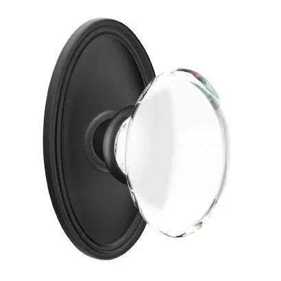 Emtek Hampton Door Knob with Oval Rose by Emtek