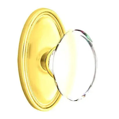 Emtek Hampton Door Knob with Oval Rose by Emtek