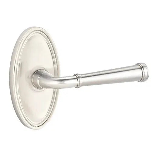 Emtek Merrimack Lever with Oval Rose by Emtek
