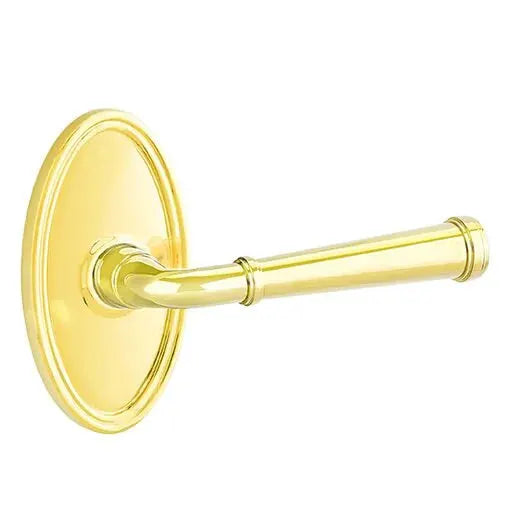 Emtek Merrimack Lever with Oval Rose by Emtek