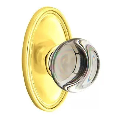 Emtek Providence Door Knob with Oval Rose by Emtek