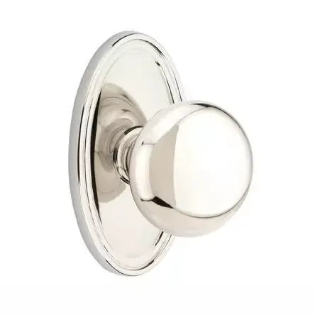 Emtek Providence Door Knob with Oval Rose by Emtek