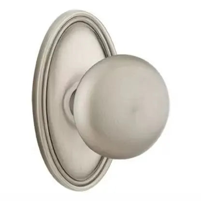 Emtek Providence Door Knob with Oval Rose by Emtek