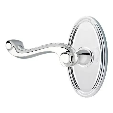 Emtek Rope Lever with Oval Rose by Emtek