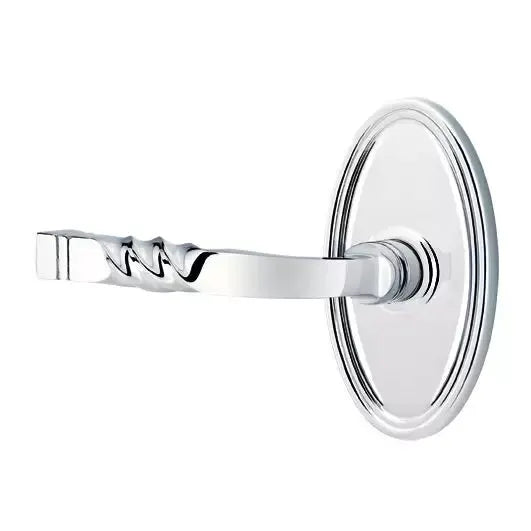 Emtek Sante Fe Lever with Oval Rose by Emtek