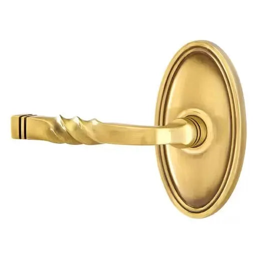 Emtek Sante Fe Lever with Oval Rose by Emtek