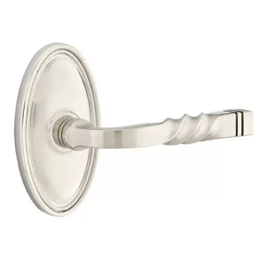 Emtek Sante Fe Lever with Oval Rose by Emtek
