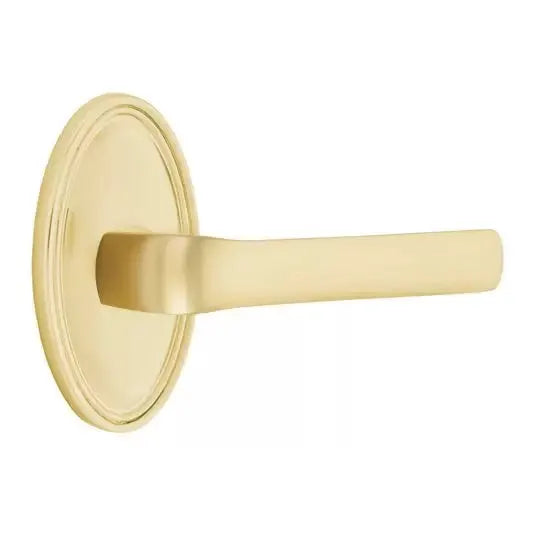 Emtek Spencer Lever with Oval Rose by Emtek