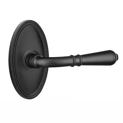 Emtek Turino Door Lever with Oval Rose by Emtek