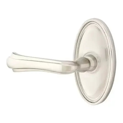 Emtek Wembley Lever with Oval Rose by Emtek