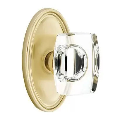 Emtek Windsor Door Knob with Oval Rose by Emtek