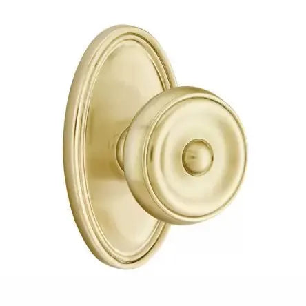 Emtek Waverly Door Knob with Oval Rose by Emtek