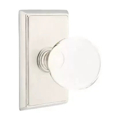 Emtek Bristol Door Knob with Rectangular Rose by Emtek