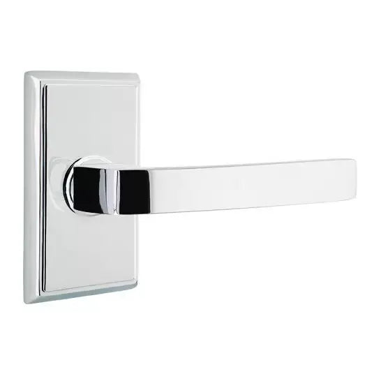 Emtek Breslin Lever with Rectangular Rose by Emtek