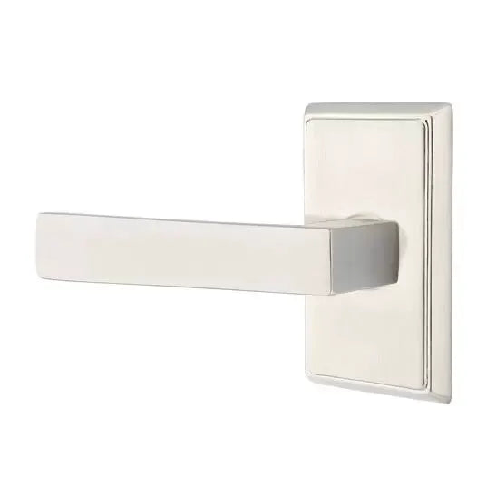 Emtek Dumont Lever with Rectangular Rose by Emtek