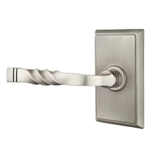 Emtek Sante Fe Lever with Rectangular Rose by Emtek