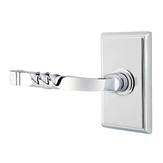 Emtek Sante Fe Lever with Rectangular Rose by Emtek